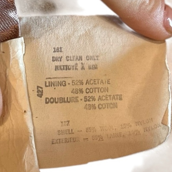 VINTAGE Italian coat, medium - Picture 11 of 12